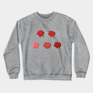 Pigs made of Pork Products Crewneck Sweatshirt